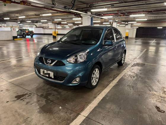 NISSAN MARCH 1.0 SV 16V FLEX 4P MANUAL NISSAN MARCH 1.0 SV 16V FLEX 4P MANUAL